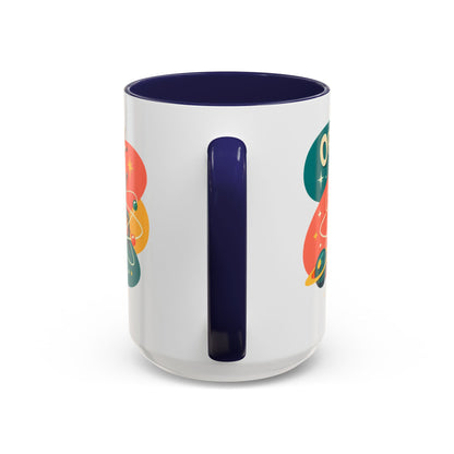Orbital Brew Coffee Mug - Retro Space Coffee Pot Accent Mug (11/15oz)