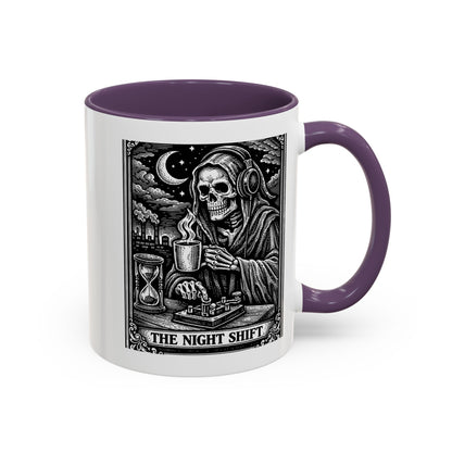 The Night Shift Ham Skull Coffee Mug — Gothic Accent 11/15oz