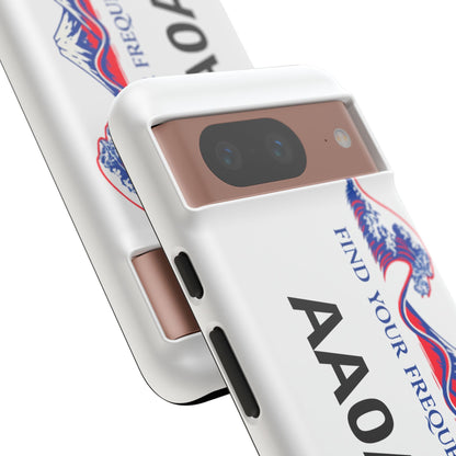 Phone Case — "Find Your Frequency" Graphic Protective Case (Custom Text Option)