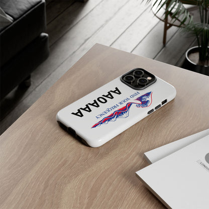 Phone Case — "Find Your Frequency" Graphic Protective Case (Custom Text Option)