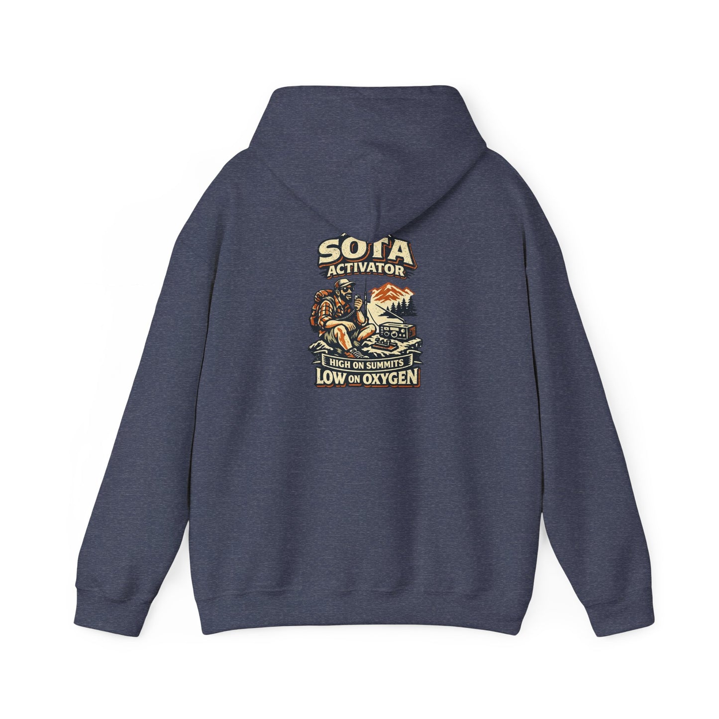 Respect the Fist Hoodie — SOTA Activator Mountain Adventure Pullover