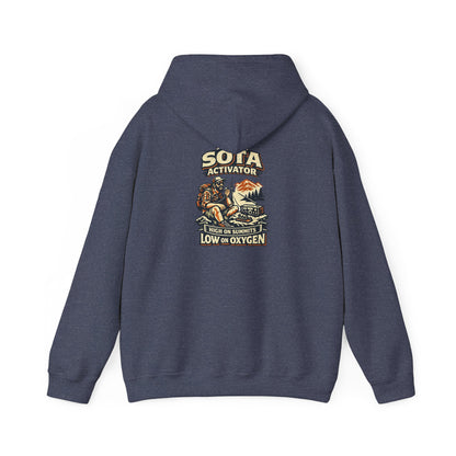 Respect the Fist Hoodie — SOTA Activator Mountain Adventure Pullover