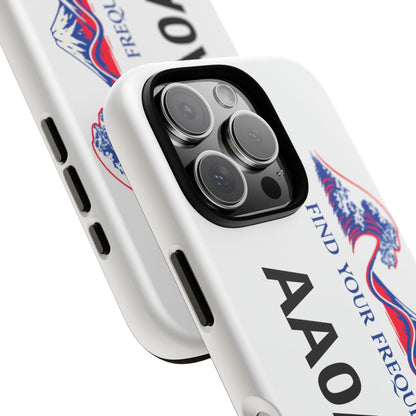 Phone Case — "Find Your Frequency" Graphic Protective Case (Custom Text Option)