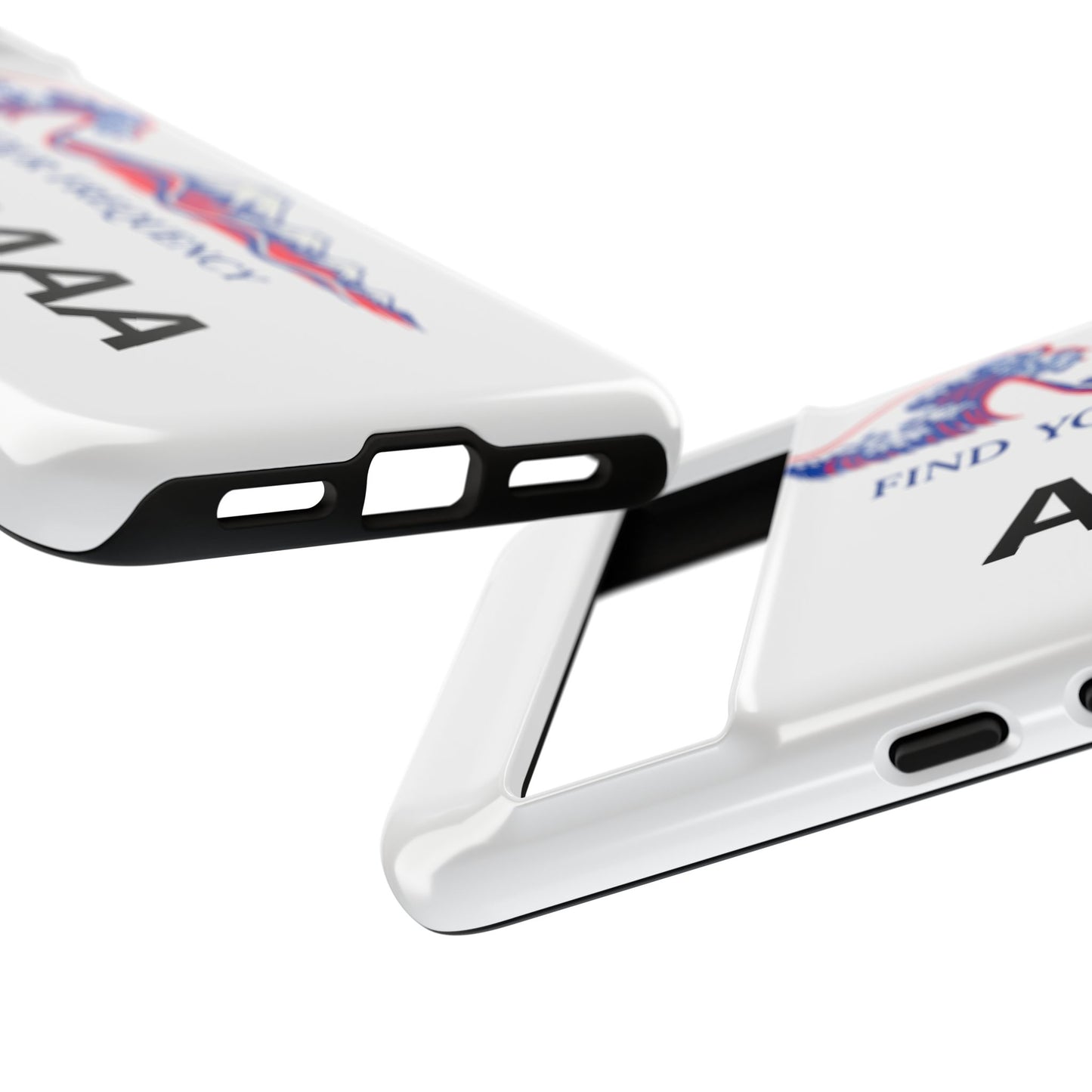 Phone Case — "Find Your Frequency" Graphic Protective Case (Custom Text Option)