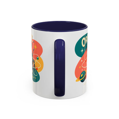 Orbital Brew Coffee Mug - Retro Space Coffee Pot Accent Mug (11/15oz)