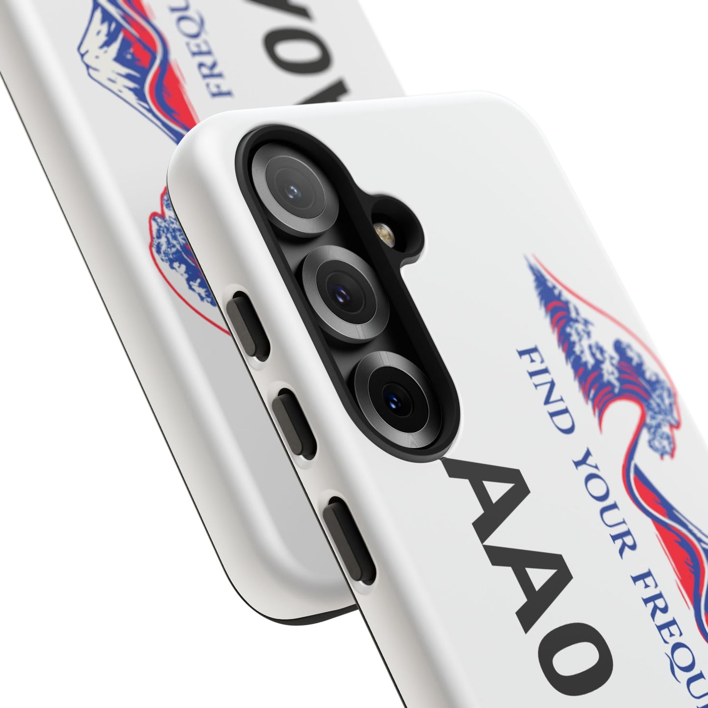 Phone Case — "Find Your Frequency" Graphic Protective Case (Custom Text Option)