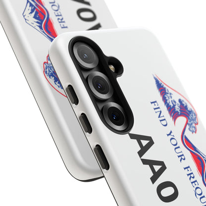 Phone Case — "Find Your Frequency" Graphic Protective Case (Custom Text Option)