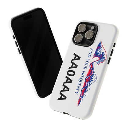 Phone Case — "Find Your Frequency" Graphic Protective Case (Custom Text Option)
