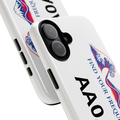 Phone Case — "Find Your Frequency" Graphic Protective Case (Custom Text Option)