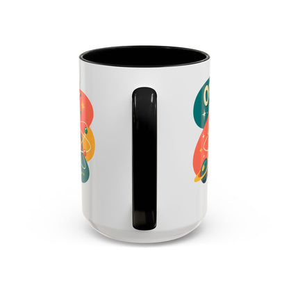 Orbital Brew Coffee Mug - Retro Space Coffee Pot Accent Mug (11/15oz)