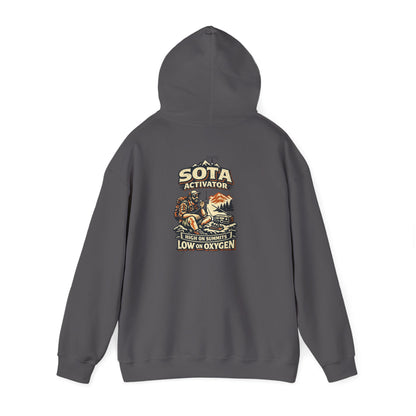 Respect the Fist Hoodie — SOTA Activator Mountain Adventure Pullover