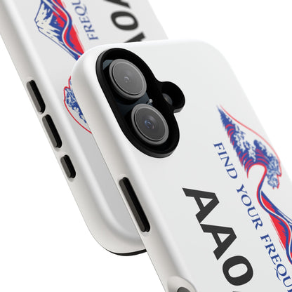 Phone Case — "Find Your Frequency" Graphic Protective Case (Custom Text Option)