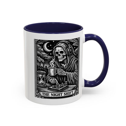 The Night Shift Ham Skull Coffee Mug — Gothic Accent 11/15oz