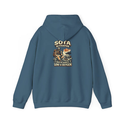 Respect the Fist Hoodie — SOTA Activator Mountain Adventure Pullover