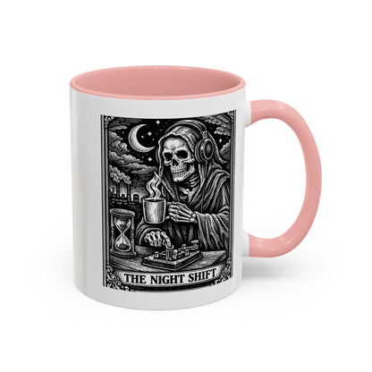 The Night Shift Ham Skull Coffee Mug — Gothic Accent 11/15oz