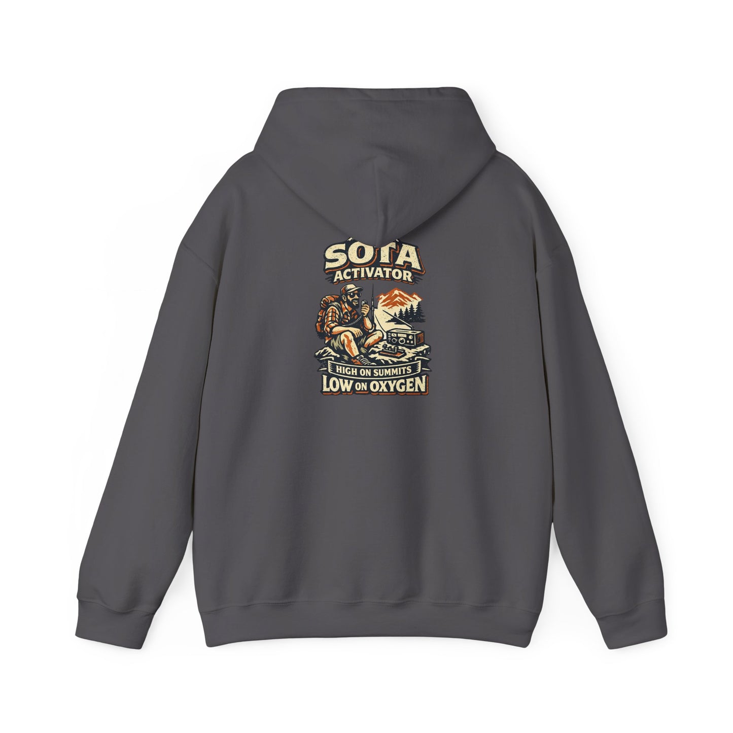 Respect the Fist Hoodie — SOTA Activator Mountain Adventure Pullover