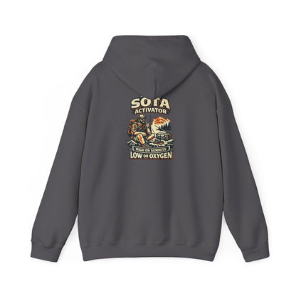 Respect the Fist Hoodie — SOTA Activator Mountain Adventure Pullover