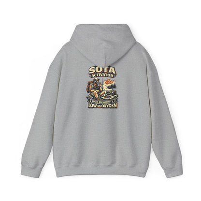 Respect the Fist Hoodie — SOTA Activator Mountain Adventure Pullover